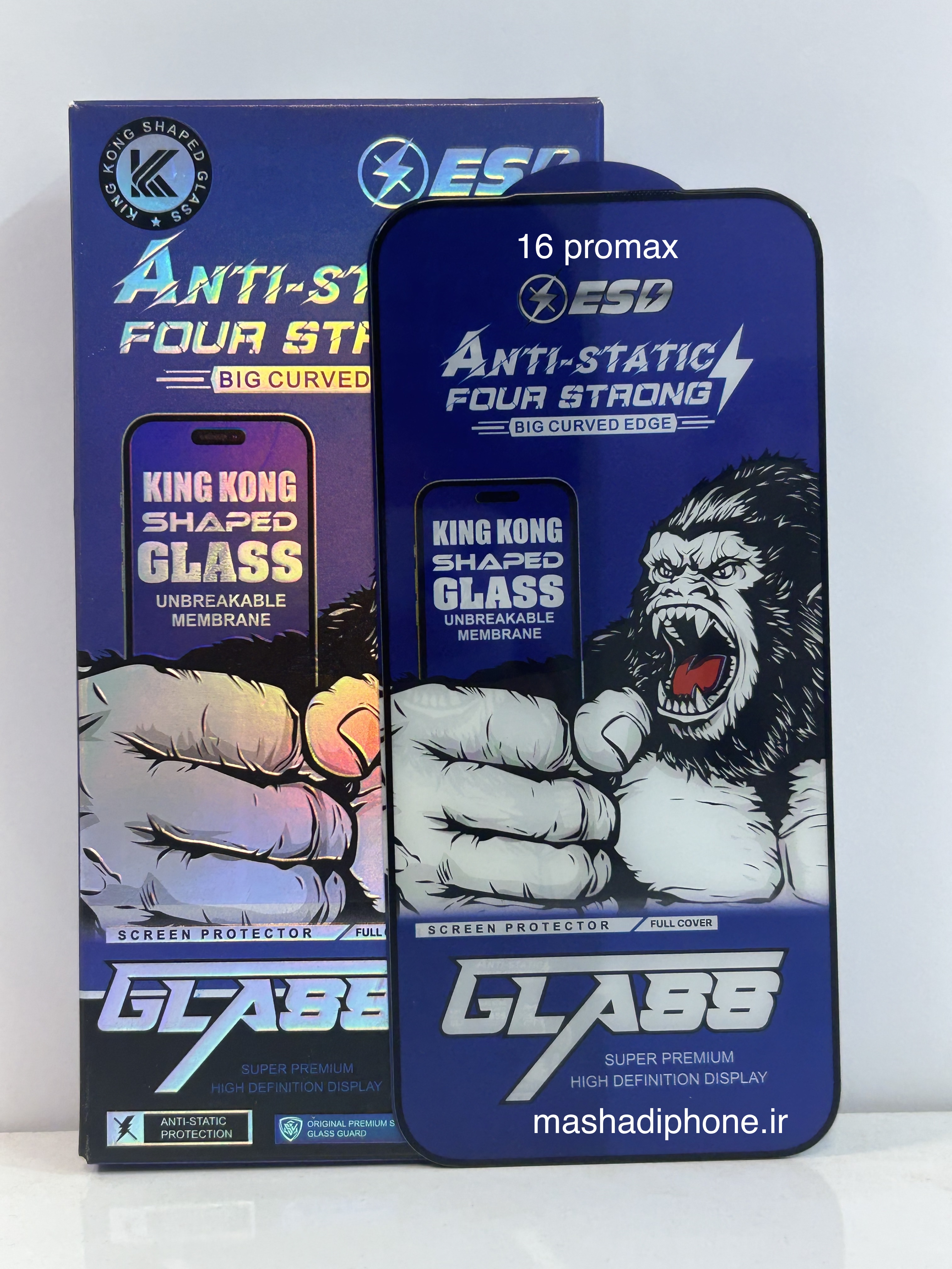 گلس ایفون۱۶ پرومکس شفاف