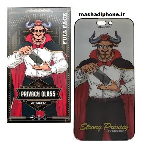 گلس پراییویسی ایفون 14پرومکس