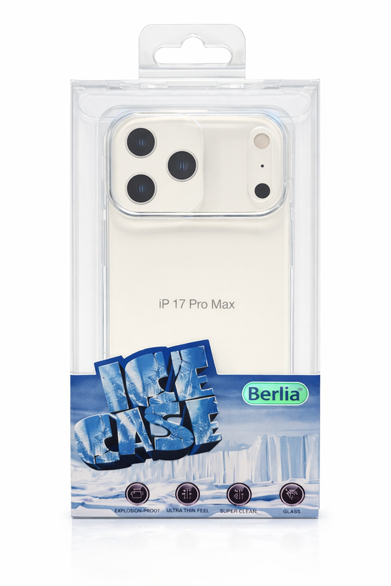 گارد ۱۷ پرومکس شفاف تمام کریستال berlia ice
