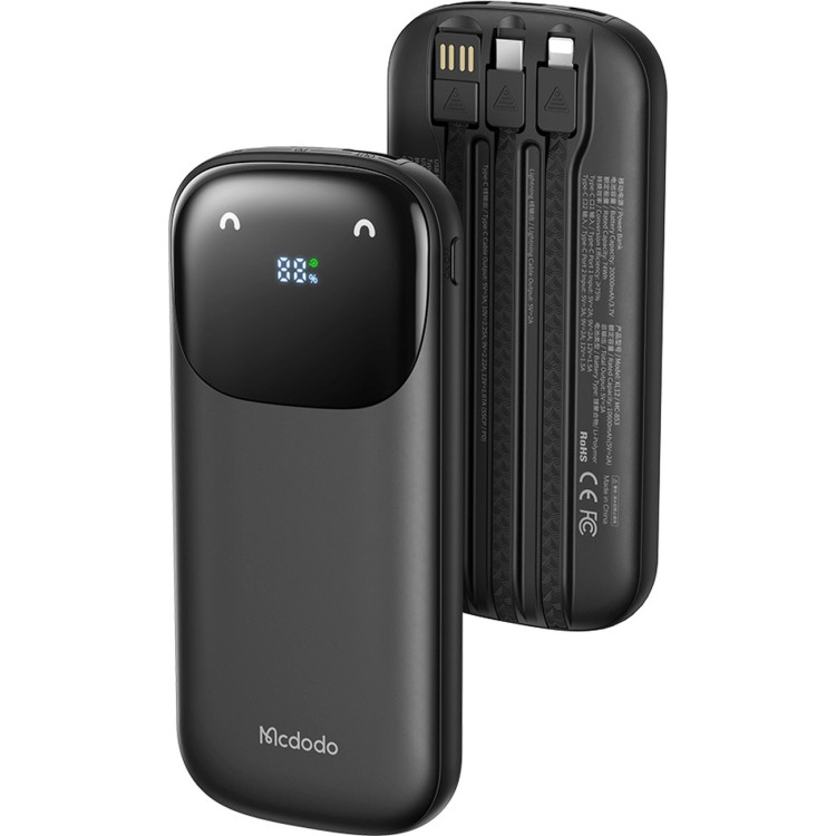 پاوربانک مک دودو مدل 22.5w mcdodo mc-853 ظرفیت 20000mAh