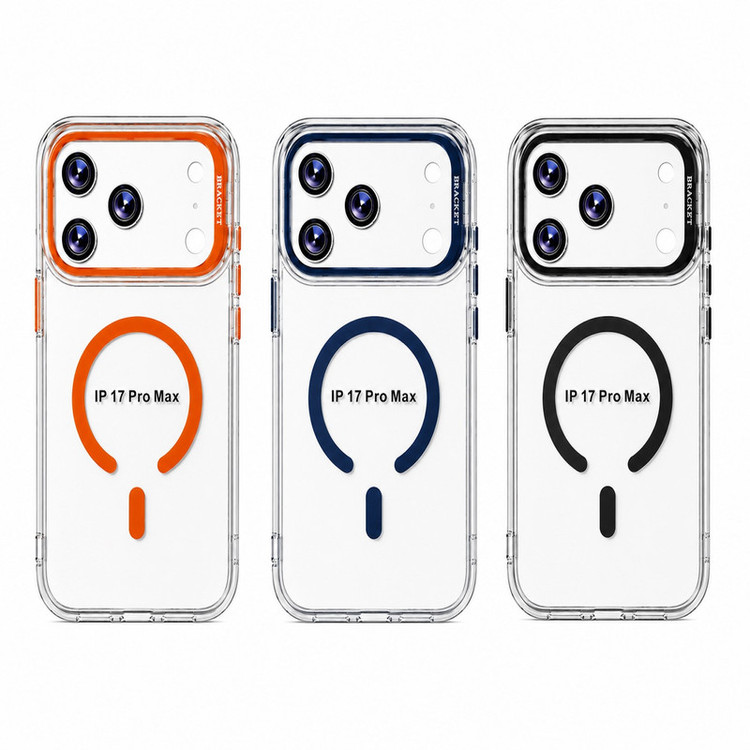 کاور مدل مگ سیف طرح هولدر دار مناسب برای گوشی موبایل اپل Iphone 17 pro